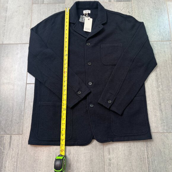 Hartford Alternative Classics Wool Jacket Blazer Coat Navy Blue XXL NWT - Picture 4 of 8